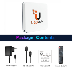 Ugo Pro Quad-core 11.0แอนดรอยด์ทีวี2.4G/5G dual WiFi Ethernet รองรับกล่องสมาร์ททีวี H.265 - Product Image 6