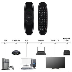 2023ホット販売良質C120リモコン2.4GワイヤレスエアマウスジャイロエアマウスC120ミニキーボードAndroid TV用 - Product Image 3