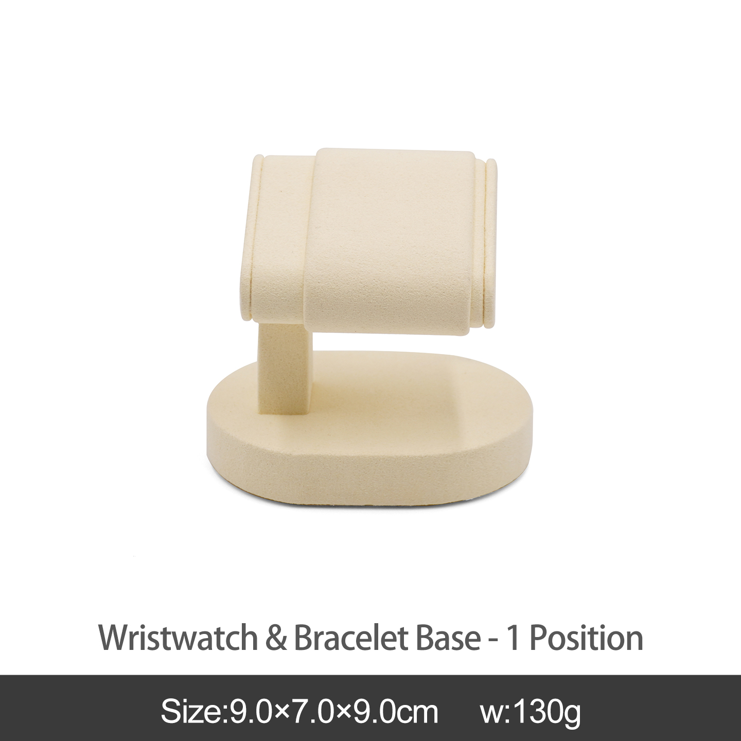 Base de montre-bracelet beige - 1 position