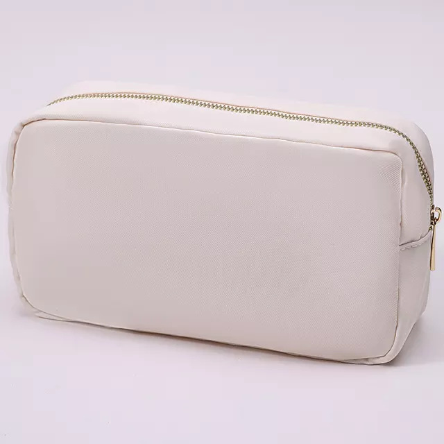 Nude color nylon bag