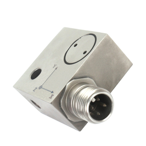 100mV/g integrativo piezoelettrico velocità di vibrazione triassiale trasduttore sensore di vibrazione accelerometro 3 assi - Product Image 3