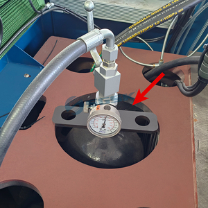 Mandril hidráulico C Axis de SGSK VTC1600 Torno CNC Máquina de torneado con alimentador de barra - Product Image 4