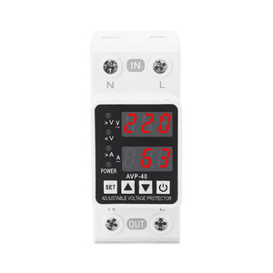 AVP 230V 40A Single Phase <strong>Voltage</strong> Protector Device 50Hz Frequency AC Protection Relay 63A 220V Three Phase Protector Relay - Product Image 3