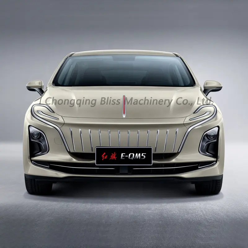 China Luxe Solar Elektrische Auto Lithium Cargo Multi-Kleur Auto Compleet Elektrische Gebruikt Auto Nieuwe Energie Voertuig Voor Hongqi e-QM5