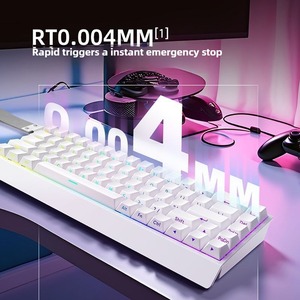 IROK Mercury68 Pro Mechanische Tastatur mit Magnetischen Schaltern, Kabelgebunden, RT 0,004 mm, 8K, 256K, Geringe Latenz, Gamer-Tastatur, SOCD - Product Image 3
