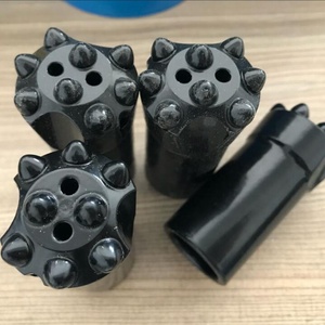 タングステンカーバイド32mm 34mm 36mm 38mm 40mm 42mmテーパーボタンビット付き7/11/<span class=keywords><strong>12</strong></span>度硬質石ドリルビット