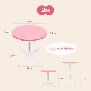 שולחן טיפוח קומפקטי לחיות מחמד HEDYS GROOMING, גובה מתכוונן, משטח נגד החלקה, בקרת דוושה קלה, פלדה ועץ לבוד לכלבים - Product Image 2