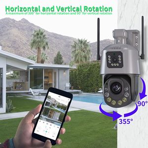XM Icsee 6mp 36x optik Zoom 4G çift Lens güvenlik kamerası su geçirmez 6MP 8MP 30X 36x optik Zoom 4G çift Lens Ptz ağ kamerası - Product Image 2
