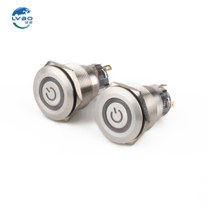 LVBO Waterproof <strong>Push</strong> <strong>Button</strong> <strong>Switch</strong> Momentary <strong>Latching</strong> Metal <strong>Push</strong> <strong>Button</strong> <strong>Switch</strong> 22mm Latch Light <strong>Switch</strong> - Product Image 5