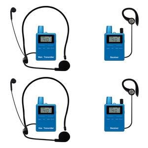 Equipo de comunicación bidireccional Sistema de guía de audio digital multicanal Sistema de intercomunicación inalámbrico portátil para viajes Hajj - Product Image 1