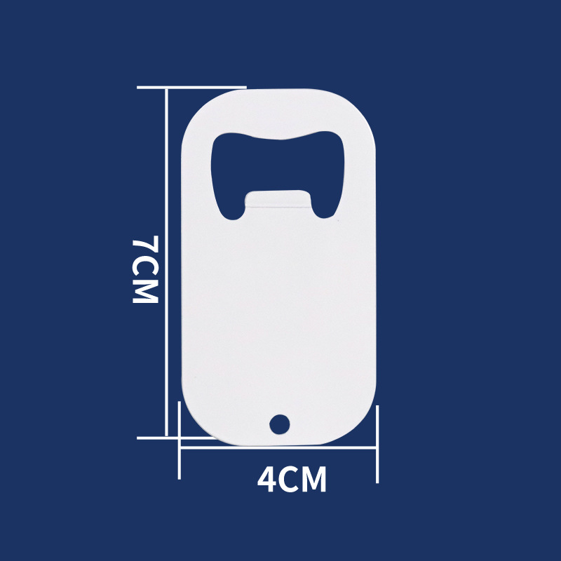 Décapsuleur en forme de plaque d'identification pour chien, blanc et coloré, 500 cartons