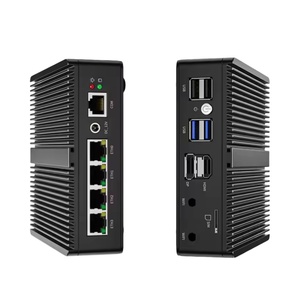 CAUXUNIPC In-tel N100/N150 Pc Mini <strong>Computer</strong> Router 4*LAN 4*I266 <strong>2</strong>.5G Ethernet 4*USB DDR5 M.<strong>2</strong> Fanless Mini Pc Firewall Server - Product Image 6