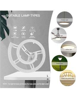 สวิตช์5CCT โมดูลไฟเพดาน LED 36W แบบวงกลมโมดูล LED แบบเปลี่ยนได้ - Product Image 3