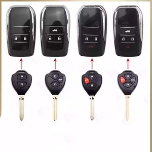 ปลอกกุญแจรถดัดแปลงรีโมทคอนโทรลแบบตรงเหมาะสำหรับ Toyota Corolla Camry RAV4 Reiz - Product Image 1