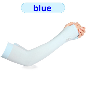 夏季防晒冰丝袖驾驶防晒钓鱼骑防晒透明袖男童护臂袖套 - Product Image 3