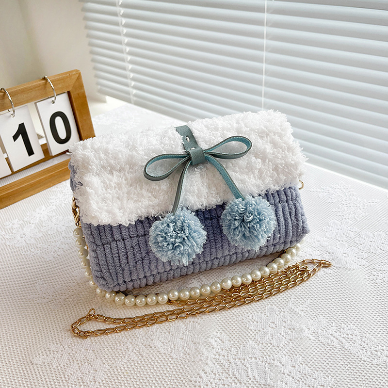 Lumière gris bricolage tricot Crochet sacs Kit