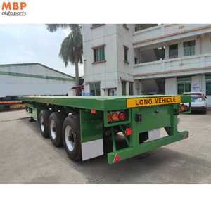 60 吨 lowboy 拖车制造商两/三轴低床拖车出售 - Product Image 3