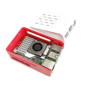 Official <strong>Raspberry</strong> <strong>Pi</strong> 5 Red-White Cooling <strong>Case</strong> with Active Cooler for Electronic Components - Product Image 5