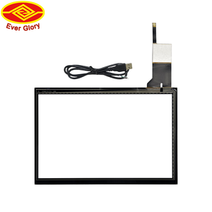 Pantalla táctil interactiva Capacitiva Proyectada industrial de 19 pulgadas Panel de pantalla táctil USB EETI Android para pantalla Lcd de coche