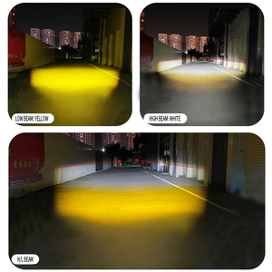 Yüksek güç U9 U10 U18 LED İş işık çift led projektör lens far led projektör lens için Tuck atv SUV motosiklet - Product Image 6