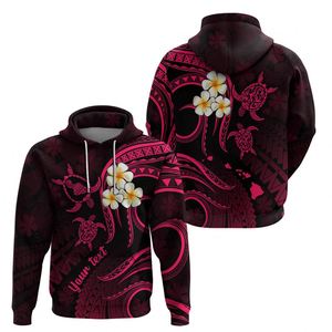 Oem Wholesale Men's Drawstring Pocket Hoodie Polynesian Turtle Hibiscus Luxury Designer Comfort Sweatshirt Custom Logo <strong>Image</strong> <strong>Top</strong> - Product Image 3