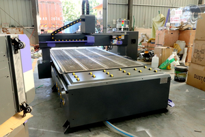 Máquina enrutadora cnc de china, cortador de cuchillo oscilante, cámara CCD para corte de gráficos/patrón de corte, 4x8 pies - Product Image 5