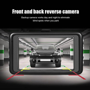 完全な車両カバレッジのための3.0インチスクリーンパーキングモニターとループ録画を備えたHD1080P2チャンネルダッシュカメラ - Product Image 5