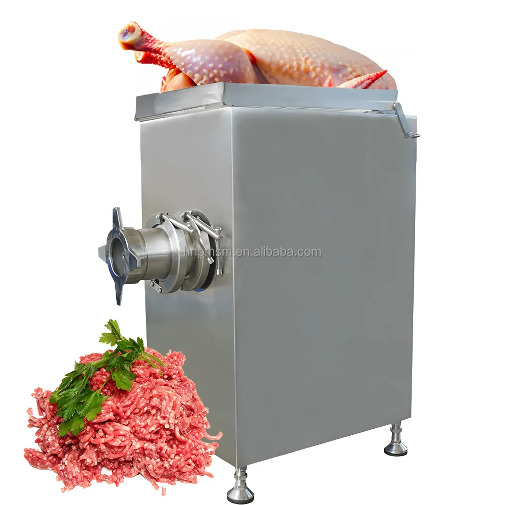 Carne Industrial Muito Agradável Moagem Máquina Alta Qualidade Peixe Mincer França Meat Mincer Máquina