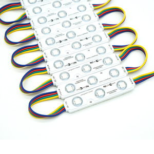 Wholesale RGB <strong>LED</strong> Light <strong>Module</strong> for Letters Signs SMD 5050 DC12V 3Led/Pcs IP65 Waterproof 7515mm Backlight Injection <strong>Led</strong> <strong>Module</strong> - Product Image 2
