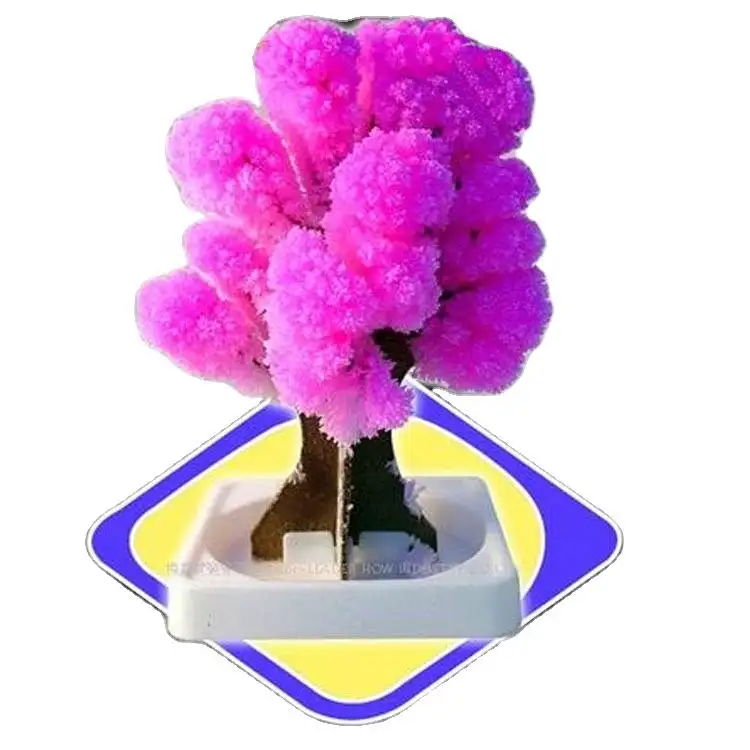 Blossoming Paper Crystal Trees Kids Diy Toy Magic Mystery Series New Product For Middle Magic Sakura