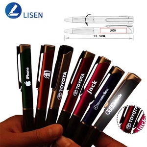 2021 Custom <strong>Branded</strong> Promotional Laser Logo Multifunctional Pen Sports Body with LED Light Glow 1.0mm <strong>Writing</strong> Width - Product Image 2