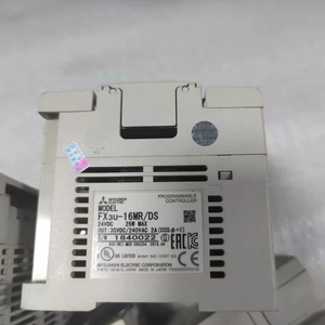 Brand New Mitsubishi FX3U-16MR/DS <strong>Programmable</strong> Logic Controller PLC, PAC with Built-in 8 <strong>Inputs</strong> /8 <strong>Outputs</strong> (relays) in Stock - Product Image 3