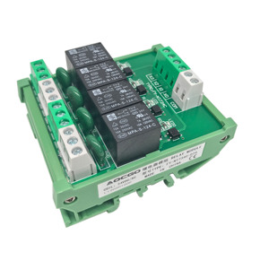 4 kanal 10A 250VAC/30VDC DIN Rail Mount Relay Module - Product Image 4