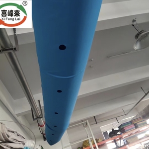 Sistema de distribución de aire ignífugo textil calcetín de aire libre de tiro de tela de poliéster ventilación - Product Image 5
