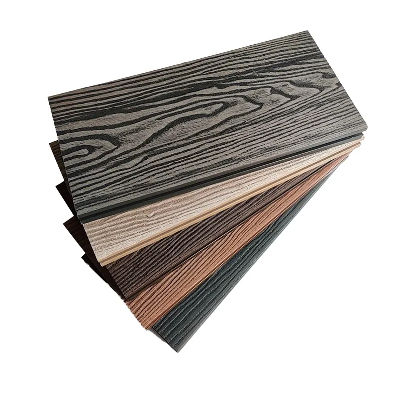 Cubierta de madera compuesta profesional para exteriores con certificado CE