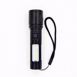 Linterna LED multifuncional Linterna táctica Metros Aluminio Antorcha Luz Linternas Camping Linterna - Product Image 1