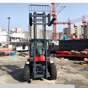Multi <strong>Function</strong> <strong>Material</strong> <strong>Handling</strong> Lift Truck Special Offer Cheap Sturdy and Durable High Power Outdoor All-terrain Forklift - Product Image 3