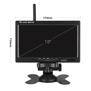 Truck <strong>Reverse</strong> Camera <strong>24v</strong> IR <strong>Sensor</strong> 2.4G Truck Bus Van Wireless Camera with 7'' Wireless Monitor Wide Angle <strong>Reverse</strong> Camera - Product Image 5