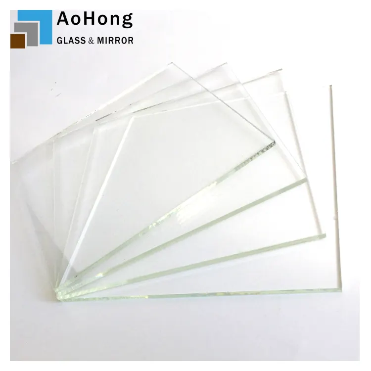 4-12mm vidrio Ultra blanco vidrio flotador Extra claro