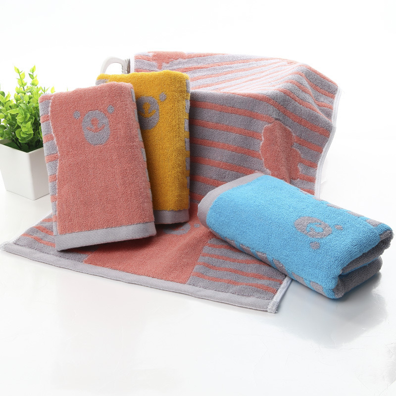 Hotel Embroidered Hand Towel White Bath Face Towel