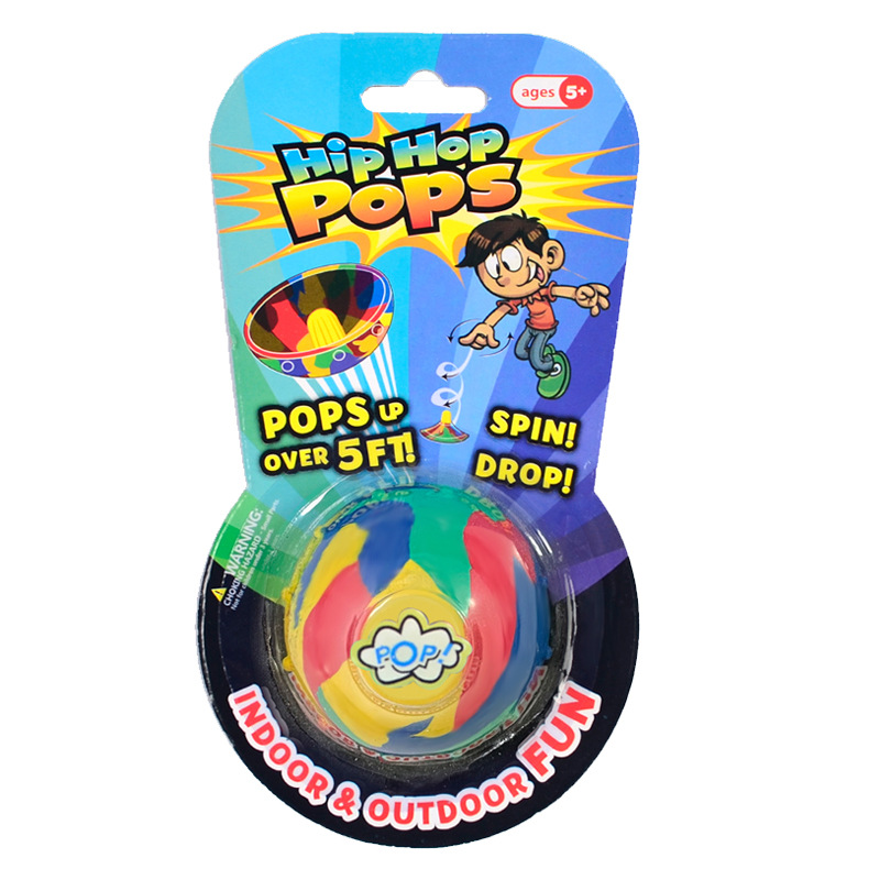 Suction card packaging yellow pole
