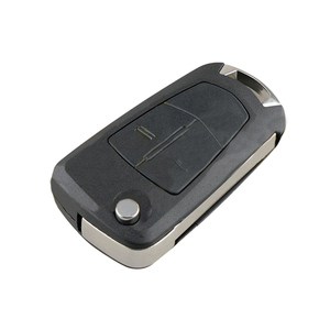 Yeni katlanır anahtar 2 düğme akıllı kart boş Transponder anahtar için uzaktan kumanda araba anahtarı - Product Image 4