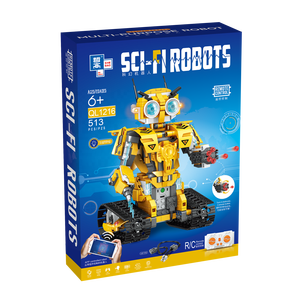 RC Робот строительные блоки комплект развивающие игрушки RC робот кирпичи стволовых игрушки строительной техники Обучающий набор - Product Image 6