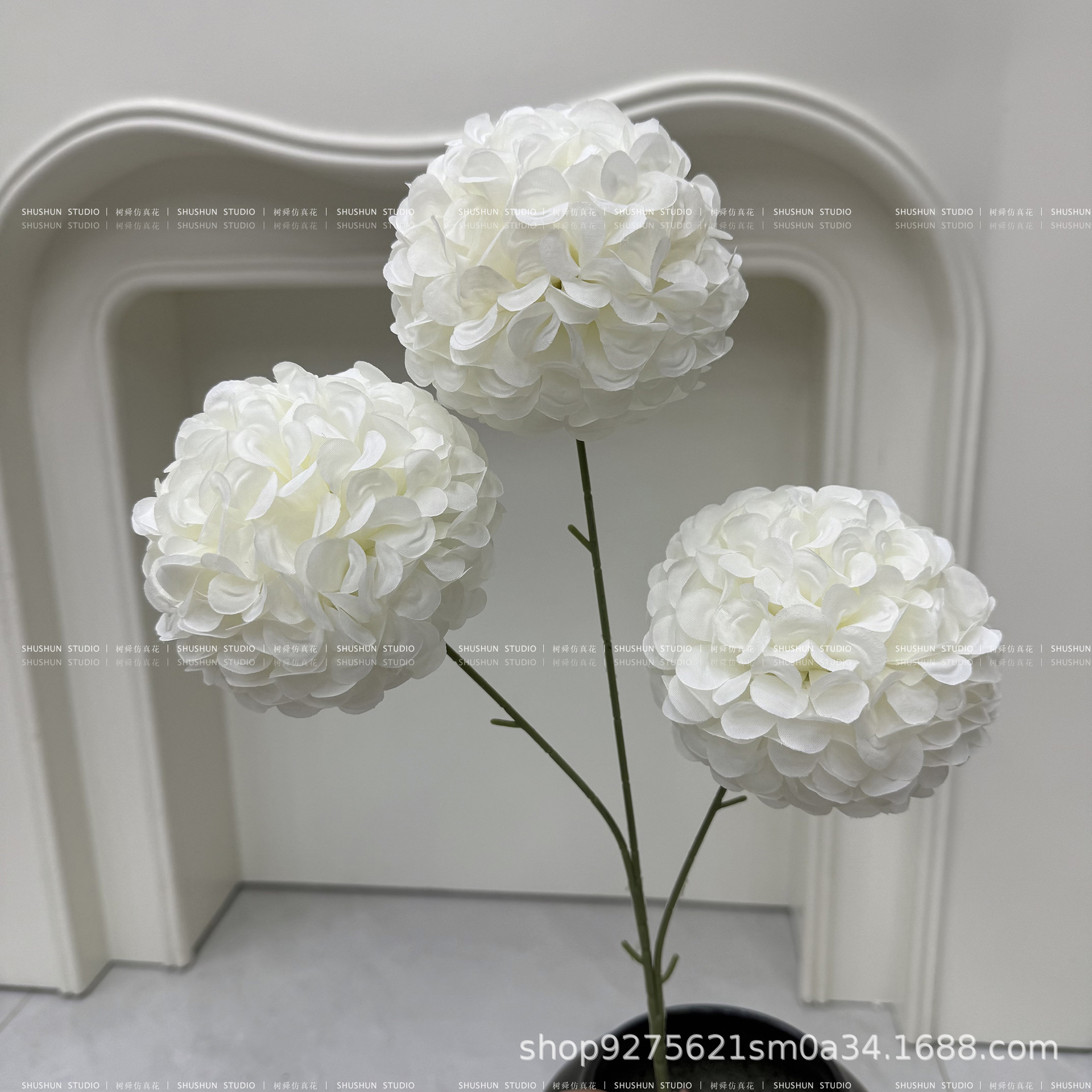 3 head snow ball-white