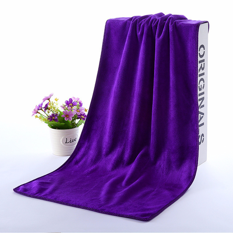 Serviette de lavage de voiture violette