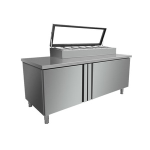 Thương mại salad <span class=keywords><strong>Prep</strong></span> bảng Tủ lạnh 2 cửa <span class=keywords><strong>Pizza</strong></span> salad Bar tàu điện ngầm hiển thị tủ lạnh tủ lạnh - Product Image 3
