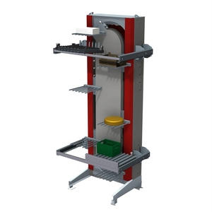 Kunden spezifische vertikale Förderer Fortschritt liche Lösungen für den vertikalen Material transport Aufzug Automat isierte zirkulierende Produktions linie - Product Image 2
