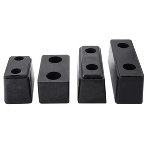 Bền xe tải và Trailer hình chữ nhật cao su tải tường Dock <span class=keywords><strong>Bumper</strong></span> tấm sụp đổ khối đen cao su sốc khối bảo vệ - Product Image 3