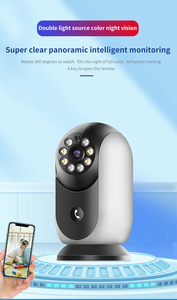 Sistema de cámara CCTV WiFi de advertencia en tiempo real móvil de monitoreo inteligente panorámico claro HD - Product Image 2