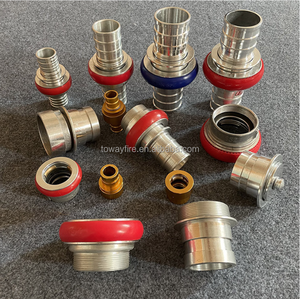 FIRE Fighting Brass Aluminum Machino <strong>Hose</strong> <strong>Male</strong> <strong>Female</strong> Couplings/BSP/NH Thread Adaptors 2.5"2"/1.5" Machino Quick Insertion - Product Image 1